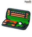 Aquafit Golf Putting Set With Foldable Putter, 2 Balls and Hole