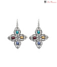 Art Mannia Multicoloured Floral Earrings