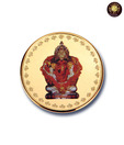Aarya24kt Vinayak Gold plated coin AR-CN-025