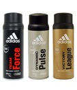 Adidas Dynamic + Victory + Team Force Deo (150 ml Each)