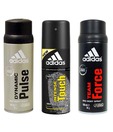 Adidas Dynamic Plus + Team Force + Intense Touch Deo (150 ml each)