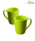 Aapno Rajasthan Thai Melamine Green Coffee Mug Set