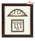 Aapno Rajasthan HandCrafted Tribal Metal Craft With Rosewood Frame_02
