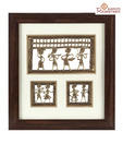 Aapno Rajasthan HandCrafted Tribal Metal Craft With Rosewood Frame_06