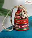 Aapno Rajasthan Hand Painted Red Bell