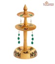 Aapno Rajasthan Hand Painted Earring Stand