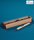 Aapno Rajasthan Pen & Box With Tribal Figurines