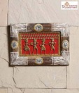 Aapno Rajasthan Attractive Frame with Dhokra Work & Warli paint