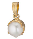 Aiza Round Shape Pearl Pendant