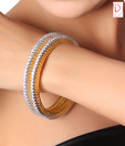Diva Luminous AD Pair of 2 Bangles