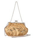 1 Bolzo Golden Sequence Classy Ethnic Clutch