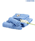 Bombay Dyeing Super Ultrx Blue Bath & Hand Towel Set