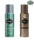 Brut (Identity & Eau De Brut) 200 ml SD Pack of 2