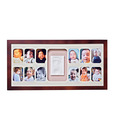 Baby Memory Prints 12 Months Frame - Mahogany