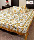 Aapno Rajasthan Comfortable Cotton Double Bed Sheet Set