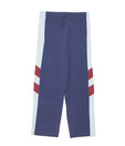 LanosUC Navy Blue & Maroon Track Pants For Kids
