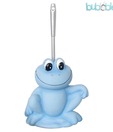 Plumeria  Frog Design Blue Colour Toilet Bowl Brush