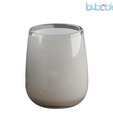 Plumeria  Glossy White Tumbler