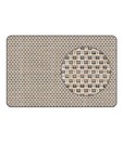 Freelance Basket Weave Beige Table Mat-Set Of Six