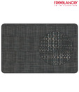 Freelance Classic Black Basketweave Small Runner-One Pc
