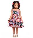 Catmoss Cute Red & Blue Dress For Kids