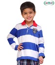 Kilkari Classy White & Black Long Dress For Kids For Kids