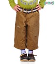 Catmoss Light Brown Jamaican Shorts With Belt For Kids