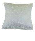 MeSleep White Embroidered Cushion Cover