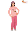 Chicita Peach & Rose Pink Night Suit For Kids