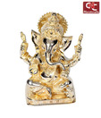 Craft N Craft Elaborate Brass Ganesh Idol