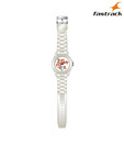 Fastrack Unique Design Silver White Watch