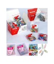 Oddy Colored Coated Paper Clip Pouch Packed (Pack Of 10 Pouches)