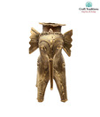 Craft Traditions Dhokra Elephant Candle Stand