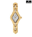 Calvino Diamond Case Silver Dial Watch
