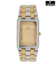 Calvino Alluring Gold Tone Dial Watch