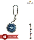 Little India Compass Keychain With Free Wall Hanging