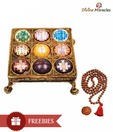 Divine Miracles Nine Planet Yantra in Brass