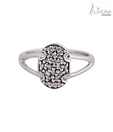 Silvera Winsome Sterling Silver CZ Ring
