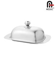 Mosaic Stainless Steel Butter Dish