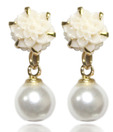 OPS. Stylish Pearl Earrings DSNER27