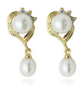 OPS. Gleaming Pearl Earrings DSNER81