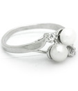 Ringo Fabulous Silver Plated Pearl Ring DSNR8