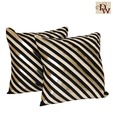 Home Kraft Silver Foil Cushion Cover Set