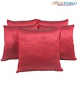 Dekor World Red Zig Zag Cushion Cover Set