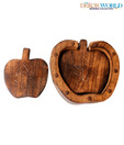 Dekor World Apple Shaped Coaster Set - 6 Pcs