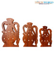 Dekor World Goglet Shaped Key Holder Set - 3 Pcs
