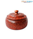 Dekor World Hand Carved Dry Fruit Bowl
