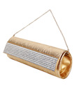 Oleva Enticing Silver Pearl Clutch