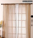 Deco Window Sheer Striped Curtain