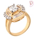 Diva Glam Shine American Diamond Ring